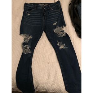 American Eagle distressed jeans